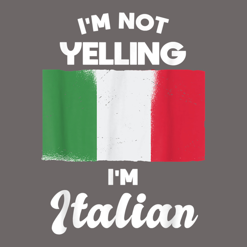 I'm Not Yelling I'm Italian T Shirt Classic Tee by linhVisuals | Teevron
