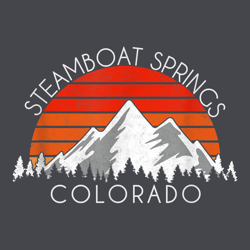 Retro Vintage Steamboat Springs Colorado Distressed T Shirt Classic Tee by linhVisuals | Teevron