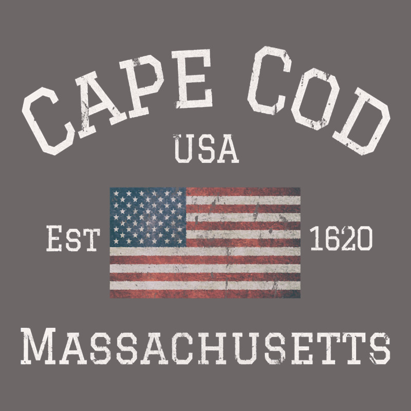 Cape Cod Massachusetts American Flag Usa Travel Vintage Pullover Hoodi Classic Tee by linhVisuals | Teevron