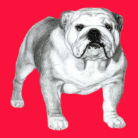English Bulldog Art Classic Tee | Teevron
