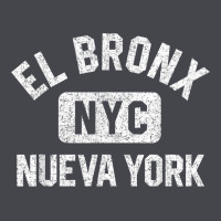 El Bronx Nueva York Nyc Gym Style Distressed White Print T Shirt Classic Tee | Teevron