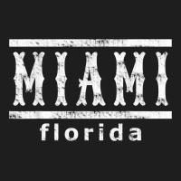 Miami Florida Souvenir T Shirt Classic Tee | Teevron