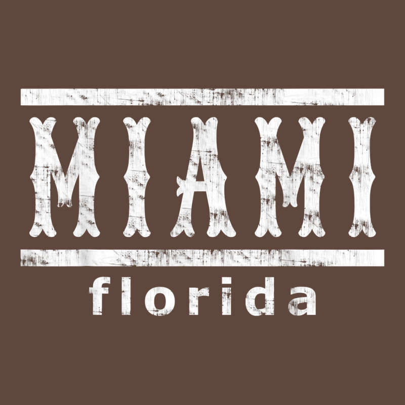 Miami Florida Souvenir T Shirt Classic Tee by linhVisuals | Teevron