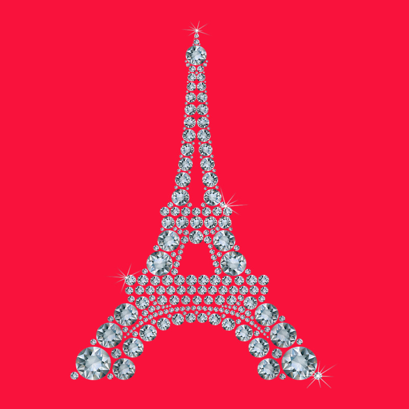 Eiffel Tower With Diamonds The Parisian French Love Sign T Shirt Classic Tee by linhVisuals | Teevron