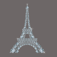 Eiffel Tower With Diamonds The Parisian French Love Sign T Shirt Classic Tee | Teevron