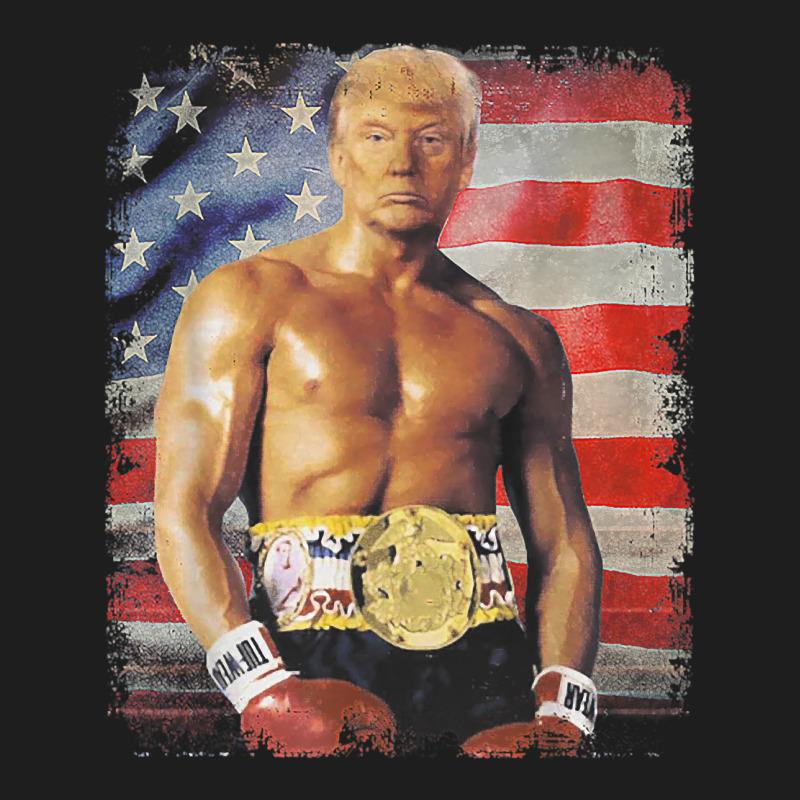 Funny Boxer Trump Trump Rocky Meme T Shirt Classic Tee by linhVisuals | Teevron