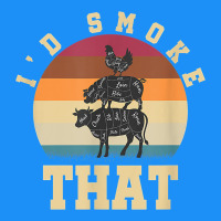Id Smoke That Funny Smoked Pork Meat Lover Bbq Gift Barbecue T Shirt Classic Tee | Teevron