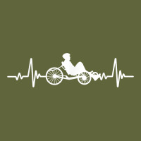 Great Recumbent Bike Heartbeat Design Cycling T Shirt Classic Tee | Teevron