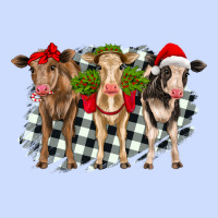 Christmas Heifers Front View Urban Heavy Tee | Teevron