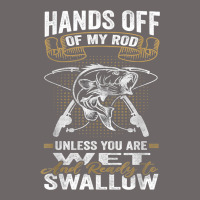 Mens Hands Off Of My Rod Bass Fishing Fisherman T Shirt Classic Tee | Teevron