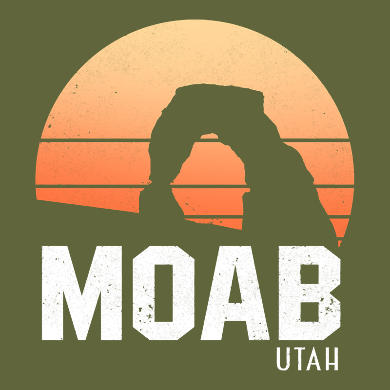 Moab Utah Arches National Park Vintage Retro Outdoor Hiking Pullover H Classic Tee by linhVisuals | Teevron