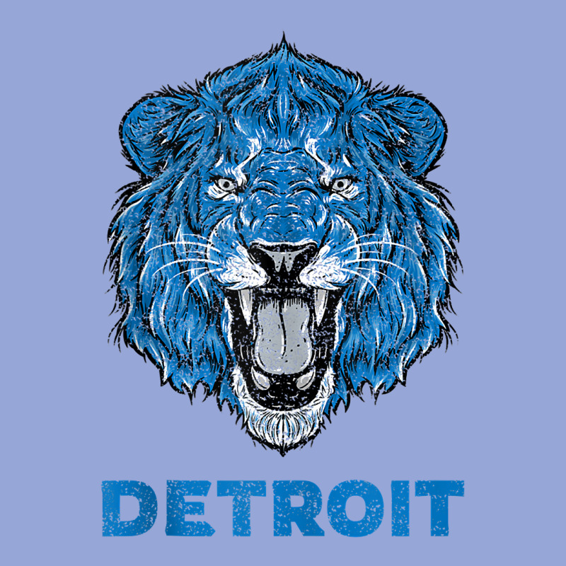 Funny Vintage Lion Face Head Detroit Gifts Tank Top Classic Tee by linhVisuals | Teevron