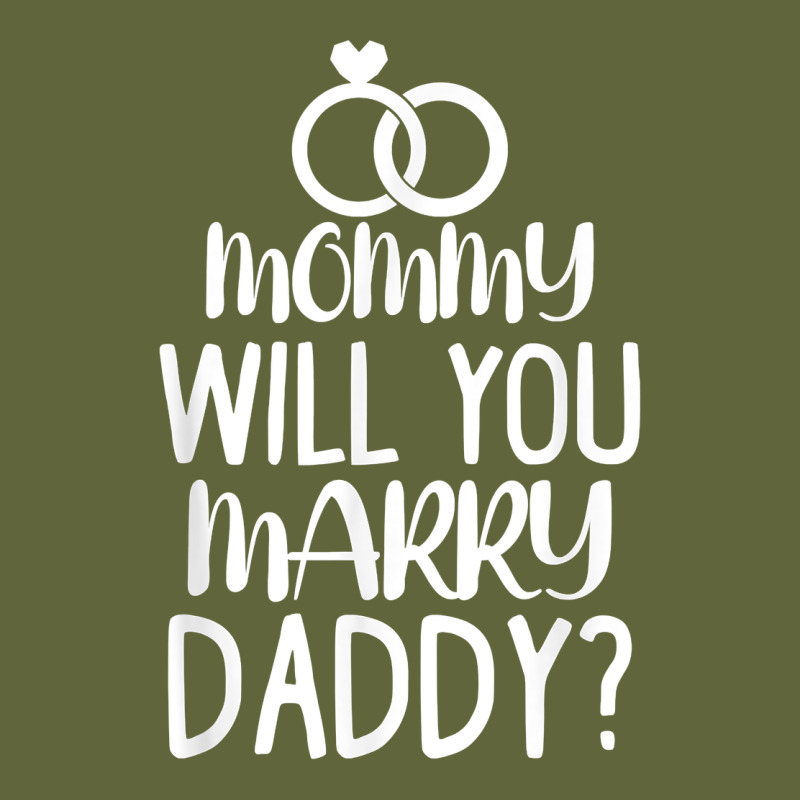 Kids Mommy Will You Marry My Daddy Funny Marriage Proposal T Shirt Classic Tee by linhVisuals | Teevron
