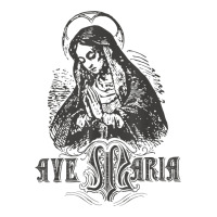 ave maria schubert latin mass blessed mother hail mary lady t shirt | Teevron