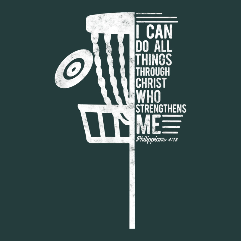 Christian Disc Golf I Can Do All Things Philippians 4 13 T Shirt Classic Tee by linhVisuals | Teevron