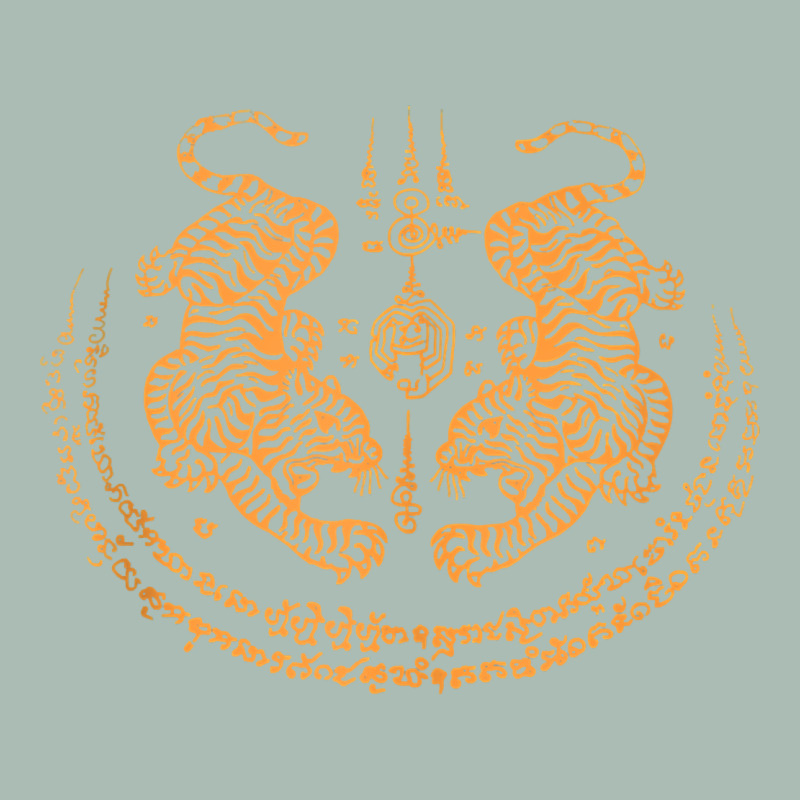 Twin Tiger Sak Yant Tattoo Muay Thai Thailand Martial Art Tank Top Classic Tee by linhVisuals | Teevron