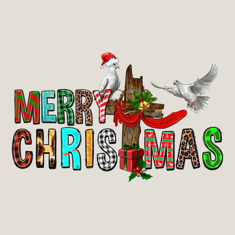 Merry Christmas Cross Heavy Core Tee by FaDigitalArtStudio | Teevron
