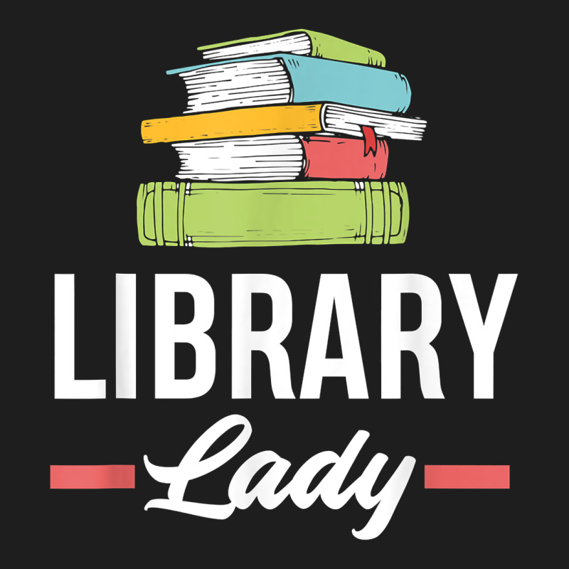 Womens Funny Library Lady Librarian Library Assistant T Shirt Classic Tee by linhVisuals | Teevron