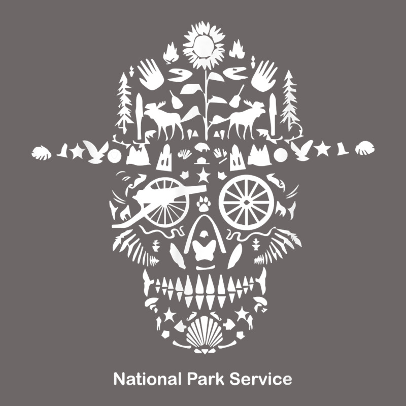 National Park Service, Skull Animals Hiking Camping Eliments T Shirt Classic Tee by linhVisuals | Teevron