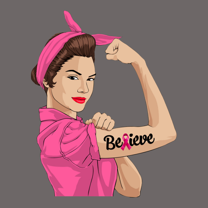 Believe Cancer Awareness Women Gift Classic Tee by linhVisuals | Teevron