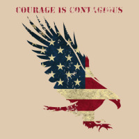 Courage Is Contagious And Eagle Classic Tee | Teevron