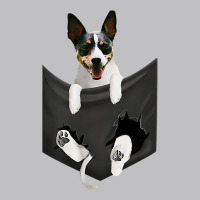 Rat Terrier Dog In Pocket, Rattie Puppy, Ratting Terrier T Shirt Classic Tee | Teevron