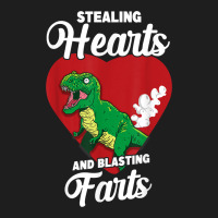 Stealing Hearts And Blasting Farts Valentine's Day T Shirt Classic Tee | Teevron