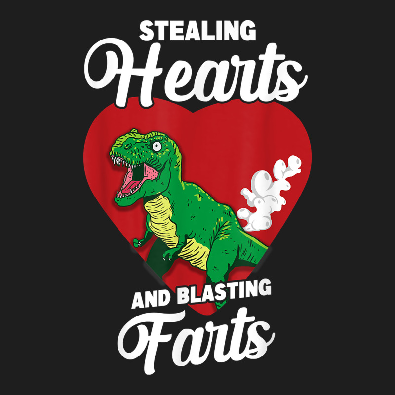 Stealing Hearts And Blasting Farts Valentine's Day T Shirt Classic Tee by linhVisuals | Teevron