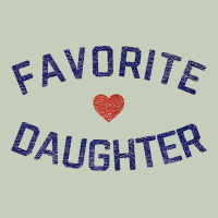 Womens Favorite Daughter Heart Distressed Vintage Faded Classic T Shir Classic Tee | Teevron