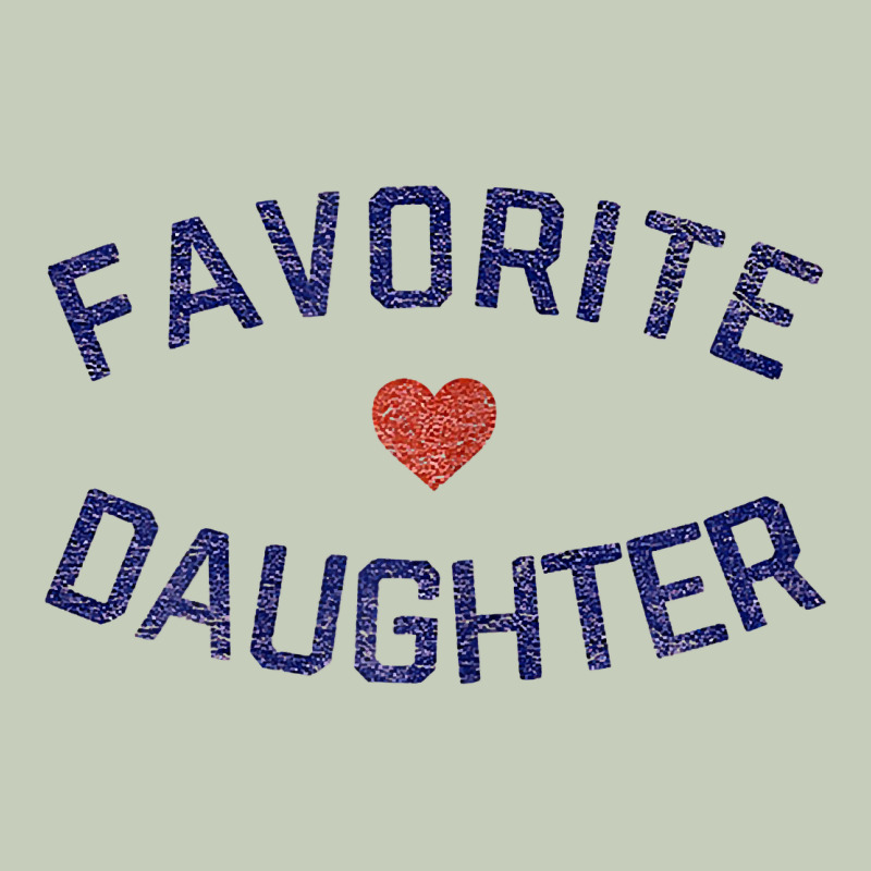 Womens Favorite Daughter Heart Distressed Vintage Faded Classic T Shir Classic Tee by linhVisuals | Teevron