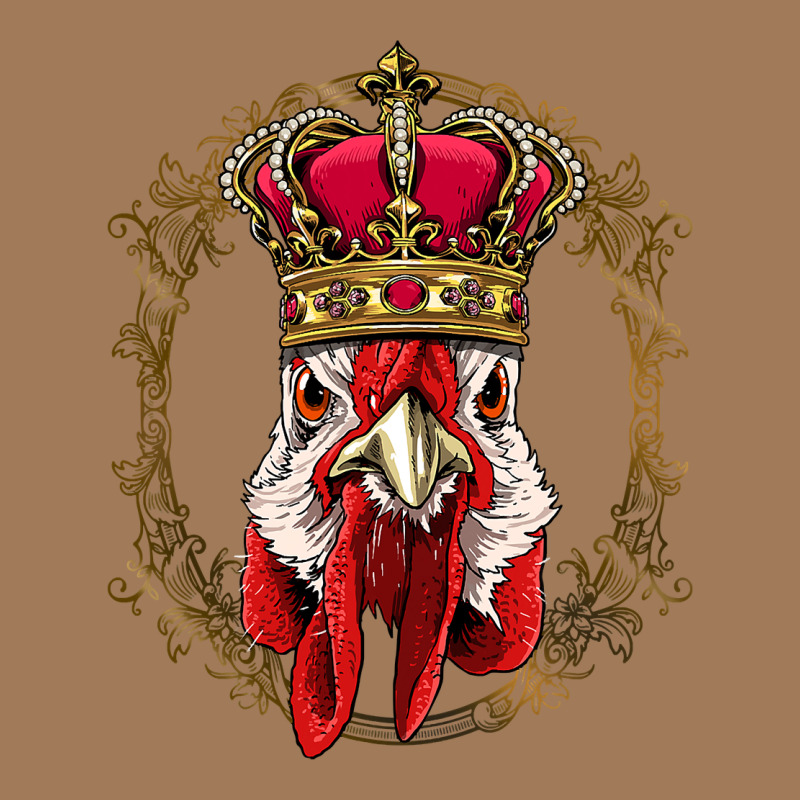 Chicken Chick King Chicken Wearing Crown Queen Chicken Animal 228 Roos Classic Tee by linhVisuals | Teevron