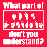Funny Sign Language Gift Men Women Hand Symbol Interpreter T Shirt Classic Tee | Teevron