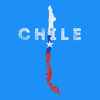 Chilean Map And Flag   Distressed Chile Souvenir T Shirt Classic Tee | Teevron