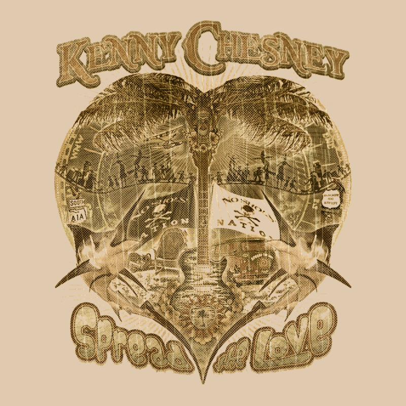 Kenny Chesney Vintage Art Classic Tee by linhVisuals | Teevron