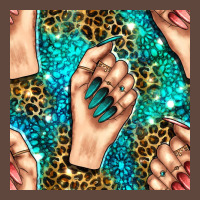 Nail Art With Leopard And Turquoise  Gemstone Seamless Pattern Bbs Classic Tee | Teevron