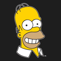 The Simpsons Homer Simpson Face Sweatshirt Classic Tee | Teevron