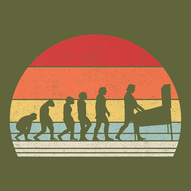 Vintage Retro Evolution Of The Pinball Lover Premium T Shirt Classic Tee by linhVisuals | Teevron