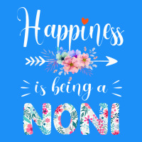 Happiness Is Being A Noni Ever Women Floral Decor Classic Tee | Teevron