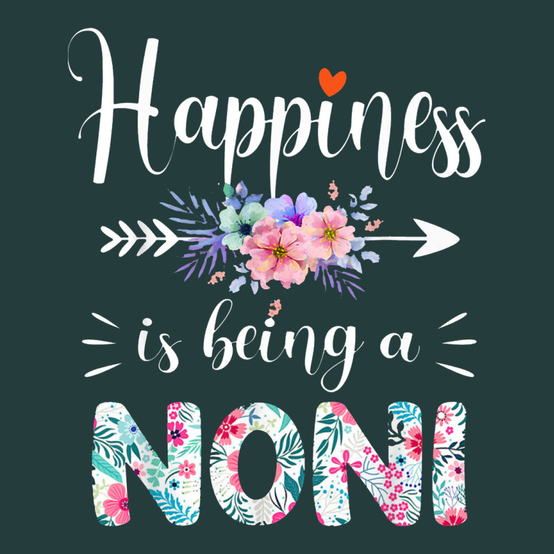 Happiness Is Being A Noni Ever Women Floral Decor Classic Tee by linhVisuals | Teevron