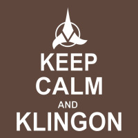 Keep Calm And Klingon Classic Tee | Teevron