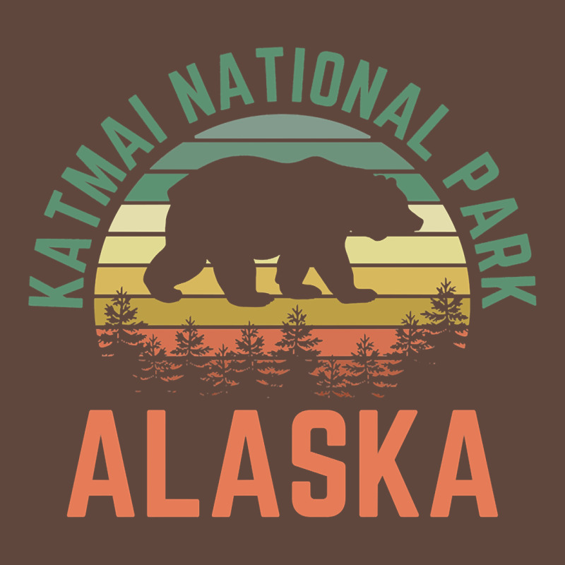 Katmai National Park Alaska Bear Hiking Travel Nature Retro Pullover H Classic Tee by linhVisuals | Teevron