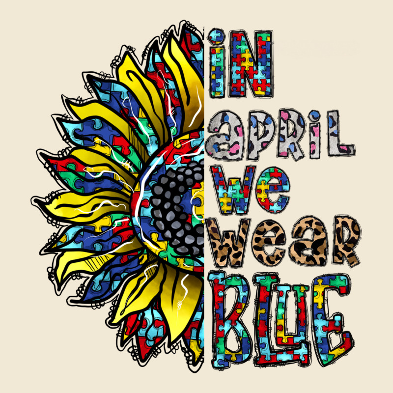 Autism Sunflower Ladies Tee by CowhideDigitalArt | Teevron