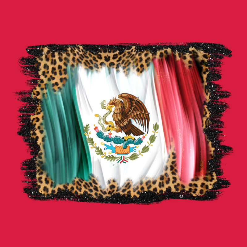 Distressed Mexico Flag Premium Hoodie by BarkalooDesign | Teevron