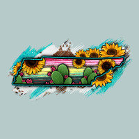 Tennessee Map Sunflower Cactus Serape Heavy Core Tee | Teevron