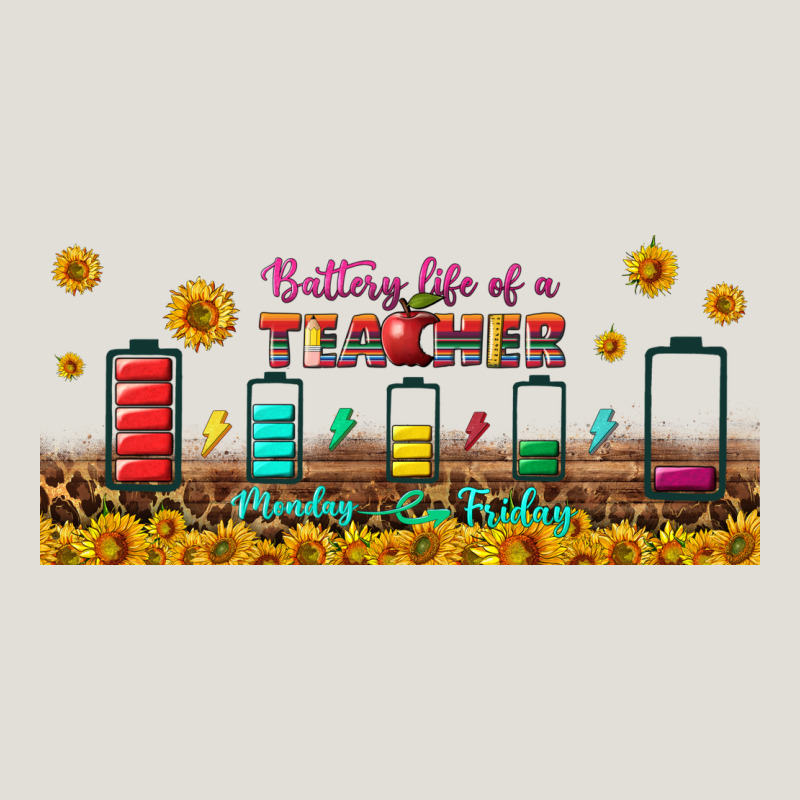 Battery Life Of A Teacher Libbey Glass Heavy Core Tee by BundleAndBundleShop | Teevron