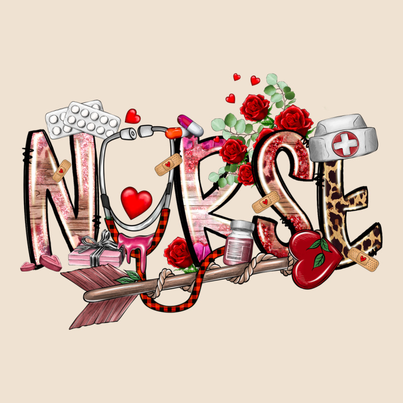 Nurse Valentines Day Urban Heavy Tee by RacoonDesign | Teevron