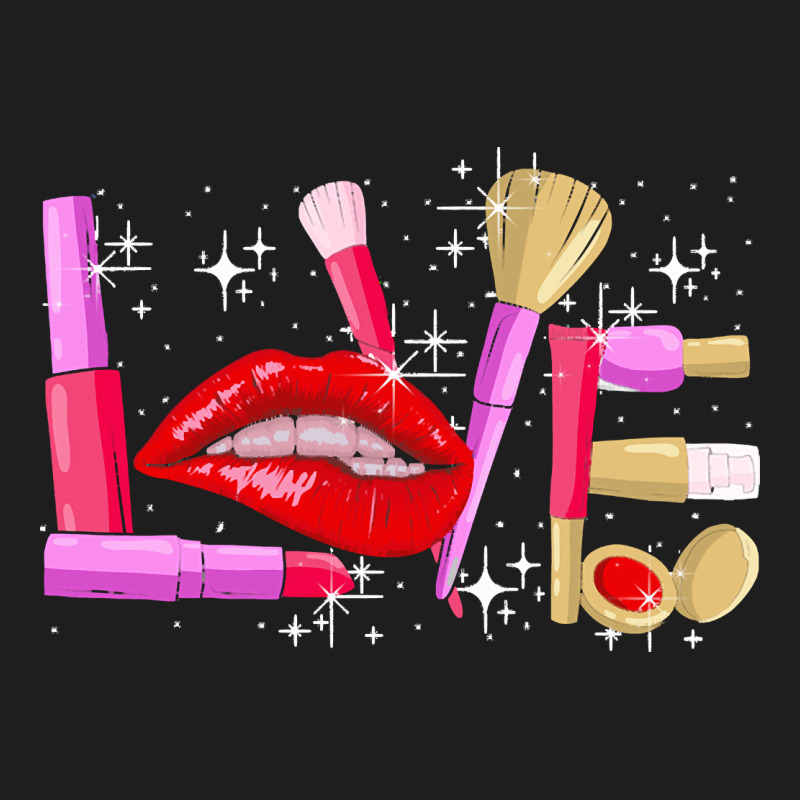 Makeup Artist T  Shirt Makeup Artist Love Cosmetician Fashion T  Shirt Classic Tee by linhVisuals | Teevron