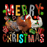 Merry Christmas Chickens Heavy Core Tee | Teevron