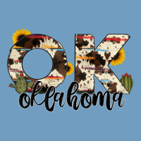 Oklahoma State Cowhide Serape Cactus Urban Heavy Tee | Teevron