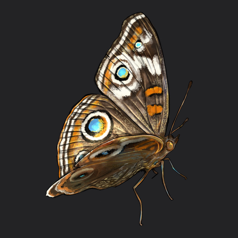 Flying Common Buckeye Butterfly Vintage Tee by LillyAllenDesigns | Teevron